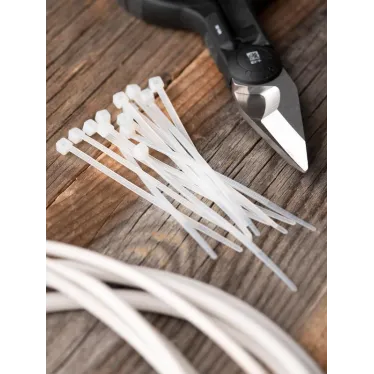 Хомут P6.6 стандартный белый 2.5x100 (100шт) FlexLock PROxima