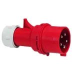 Вилка с переключателем фаз - P17 Tempra Pro - IP 44 - 380/415 В~ - 16 A - 3К+З