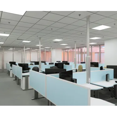 Колонна алюминиевая 2.7-4.2м серый металлик