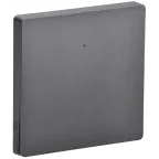 iTEQ SMART-выключатель 1-клавишный 16А с нейтральным проводником с поддержкой протоколов WIFI и BLE серый