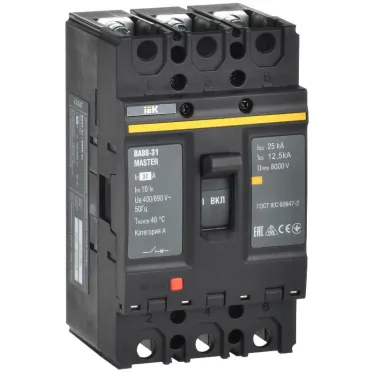 Выключатель автоматический ВА88-31 3Р 32А 25кА MASTER