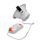 Cветильник светодиодный DL-Lens Comfort встраиваемый 11W 4000К 82х53 мм IP20 угол 35 градусов белый | V1-R0-Y0508-10L18-2001140 | VARTON