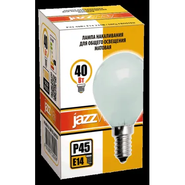 Лампа накаливания P45 240V 40W E14 frosted