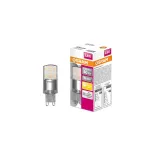 Лампа светодиодная LED 3,5Вт G9 STAR PIN40 (замена 40Вт), теплый белый свет Osram