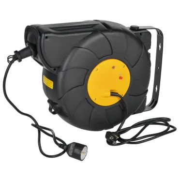 TWIST Катушка УК25 1мест. 2P+PE/25м+2м 3х1,5мм2 автосм. IEK