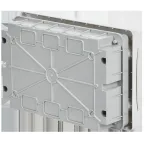 Корпус пластиковый встраиваемый на 12 модулей ЩРВ-П-12 IP41 UNION Compact белая дверь