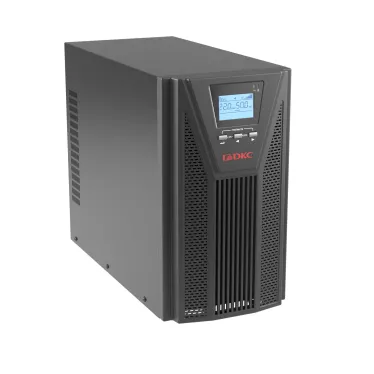 Онлайн ИБП ДКС серии Small Tower, 3000 ВА/2700 Вт, клеммы, EPO, USB, RS-232, RJ45, 8 x 7 Ач | SMALLT3A10H | DKC