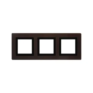 Рамка из натурального дерева, ''Avanti'', венге, 6 модулей