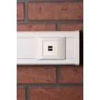 Розетка USB, сила тока 2.1 А (2 гнезда) без индикатора