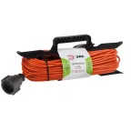 Удлинитель силовой на рамке б/з 1 гн 30м ПВС 2x0.75 UFx-1-2x0.75-30m-IP44 ЭРА