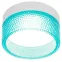 Светильник встраиваемый под лампу GX53 DK97 WH/Blue белый голубой