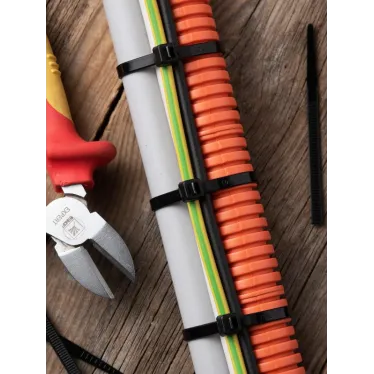 Хомут P6.6 стандартный черный 4.8x250 (100шт) FlexLock PROxima