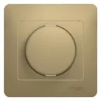 GLOSSA Диммер поворотный в сборе 300Вт титан