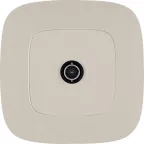 Valena ALLURE Рамка 1 пост слоновая кость универсальная