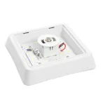 Светильник светодиодный ДБО-10w с датчиком 6500К 800Лм квадратный белый