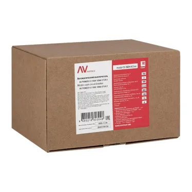 Выключатель автоматический AV POWER-1/3 160А 100kA ETU6.0 AVERES