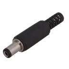 Разъем питания штекер 2.1х5.5x10мм,