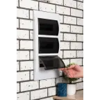 Щит распределительный встраиваемый ЩРв-П-36 IP40 пластиковый