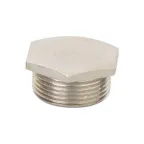 Заглушка M25x1.5 никелированная латунь