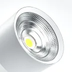 Светильник светодиодный ДПО-25w 4000К 2250Лм наклонный белый