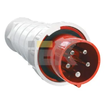 Вилка кабельная 63А 3Р+N+Е IР54 переносная 380В 035
