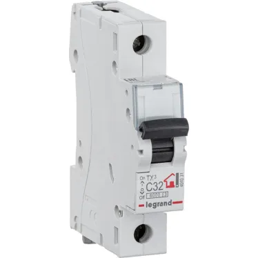 Выключатель автоматический однополюсный 32А C TX3 6кА