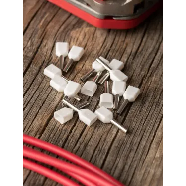 Наконечник штыревой втулочный изолированный НШвИ (2) 0.5-8 (50шт)