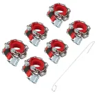 Цепи (браслеты) противоскольжения для легковых авто (колеса 165-205 мм), к-т 6 шт.,