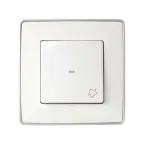 Кнопка с подсветкой, экспресс монтаж, 10А 250В, S82,82N, 88, механизм