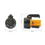 Фонарик кемпинговый походный ударопрочный водонепроницаемый, компас, подставка PA-602 Альфа