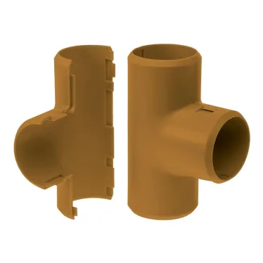 Тройник разборный бук д32 (1шт/200шт уп/кор)