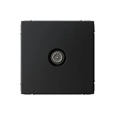 ARTGALLERY TV ТВ розетка оконечная 1DB, механизм, карбон