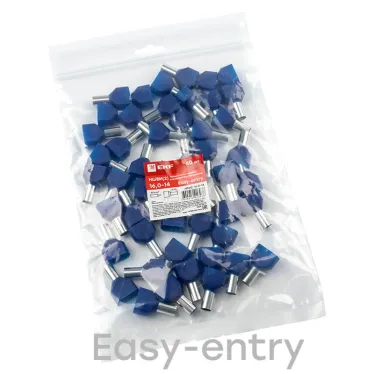 Наконечник штыревой втулочный изолированный НШвИ (2) 16.0-14 (50шт)