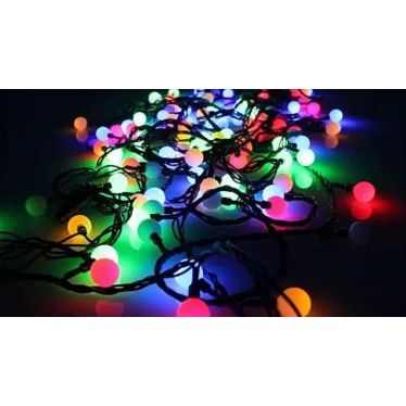 Гирлянда линейная 40LED мульти 4м от батареек