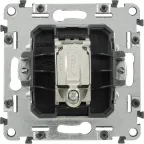 Valena ALLURE Розетка ТВ c топологией звезда 0-2400 МГц С лицевой панелью Антрацит