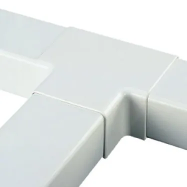 Тройник для короба 120х60 мм (розница, 1 шт в пакете)