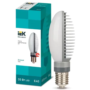 Лампа светодиодная HP 35Вт 120град 230В 5000К E40 поворотный цоколь IEK