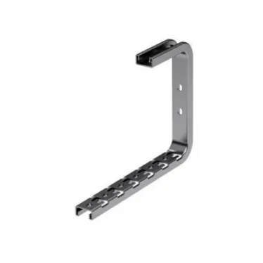 Консоль легкая основание 200 мм толщ.2.5 мм потолочная для проволочного лотка