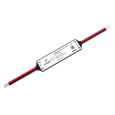 Диммер SMART-D15-DIM (12-24V, 1x3A, 2.4G) (ARL, IP20 Пластик, 5 лет)