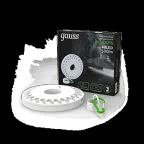 Фонарь светодиодный кемпинговый 500 лм Белый IP33 на батарейках 3xAA магнит и карабин GFL Gauss