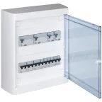 Щит распределительный навесной ЩРн-П-24 пластиковый прозрачная дверь Nedbox