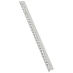 Планка маркировочная 2.3мм буквы (I) черная/белая Memocab 240шт