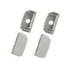 Набор заглушек 6114-3 для профиля 6114 2шт глухие 2шт с отверстием