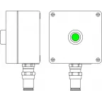 Взрывозащищенный пост управления из алюминия CPE-A-15 -(1xP1G(11)) -1x6018ANR20BKM2SB(B)1Ex d e IIC Т4 Gb / Ex tb IIIC T130°C Db IP66