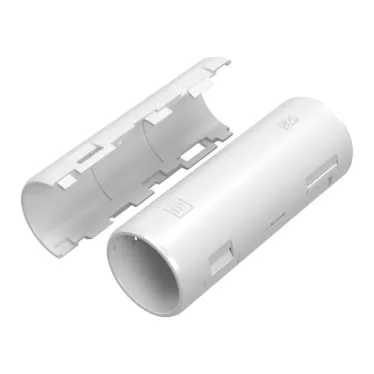 Муфта разборная d25 мм белая (40шт/640шт уп/кор)