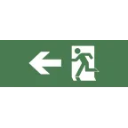 Этикетка самоклеящаяся INFO-SSA-101 фигура/стрелка влево для светильника SSA-101