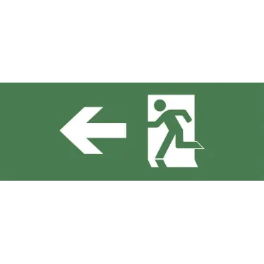 Этикетка самоклеящаяся INFO-SSA-101 фигура/стрелка влево для светильника SSA-101