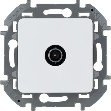 Розетка TV ''звезда'' 2 дБ 0 2400 мГц INSPIRIA белая