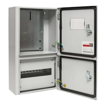 Щит ЩУРн-3/12 два отсека (БУР) 540х300х160 IP54 PROxima