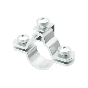 Хомут заземления для труб 20-1/2` мм оцинкованная сталь